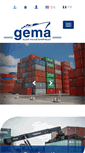 Mobile Screenshot of gema-group.com